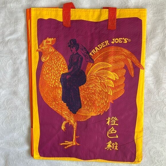 Trader Joe's Mandarin
Orange Chicken Reusable Bag Rare Collectible - Picture 1 of 2